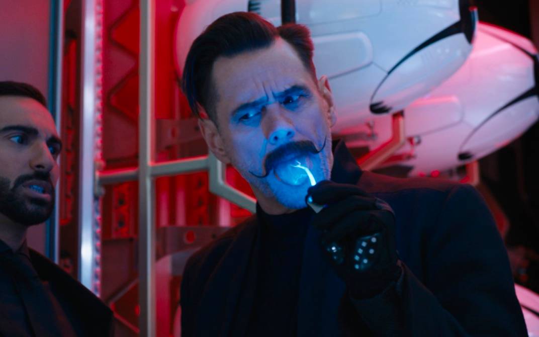 Dr. Robotnik sieht blau.