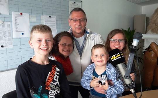 Unsere Testfamilie aus Emmerich am Rhein.