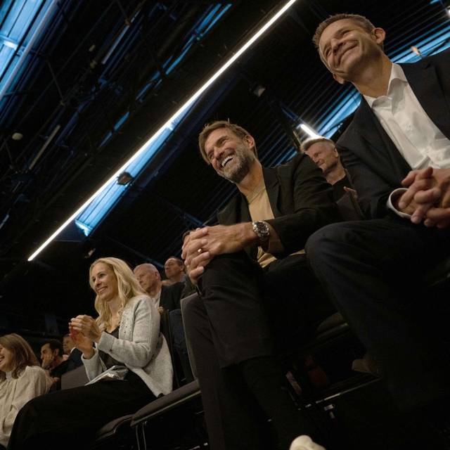 Jürgen Klopp bei der Verleihung des Walther-Bensemann-Preises