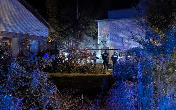 Brand an der Hoffmannallee. Foto: Feuerwehr Kleve