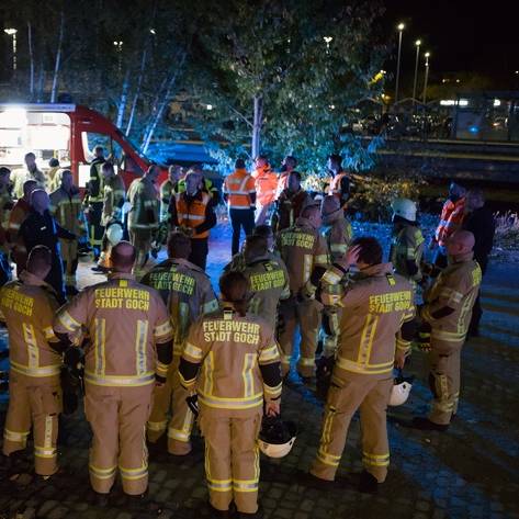 Übung Bahnhof (Foto: Maik Strauch)