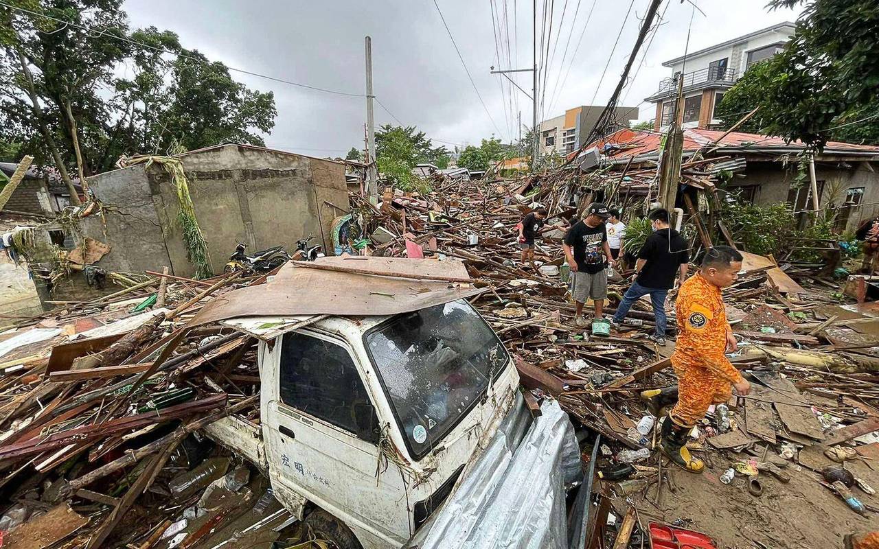 Taifun «Kalmaegi» - Philippinen