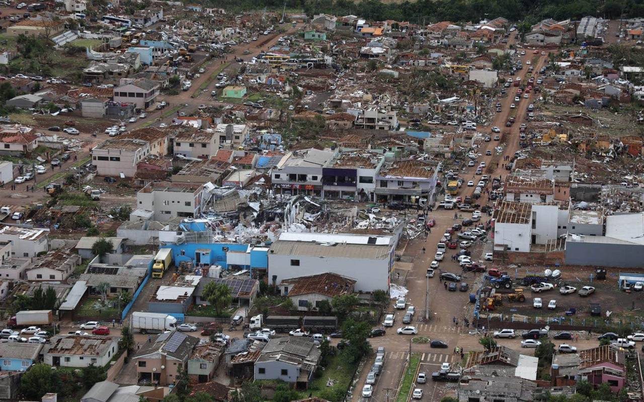 Tornado trifft Süden Brasiliens: «Szenario wie im Krieg»