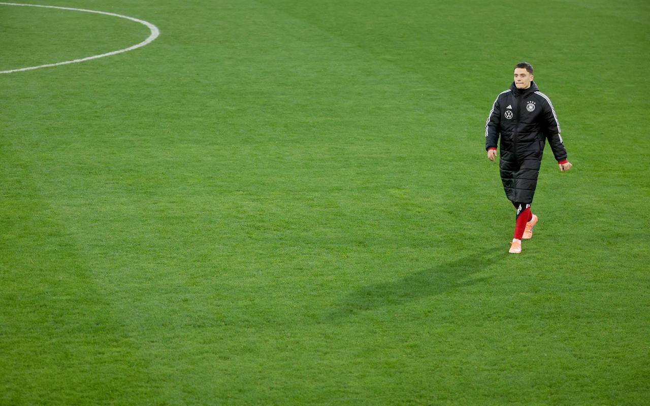 Training der Fußball-Nationalmannschaft