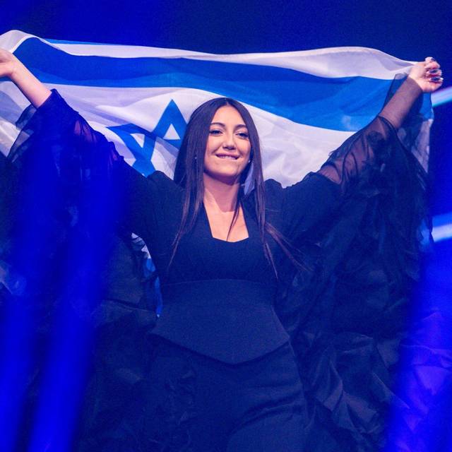 Die israelische Sängerin Yuval Raphael beim 69. ESC
