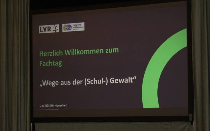 Kreis Kleve, Bedburg-Hau, 1. Fachtag "Wege aus der (SChul-)Gewalt, Eröffnungslogo