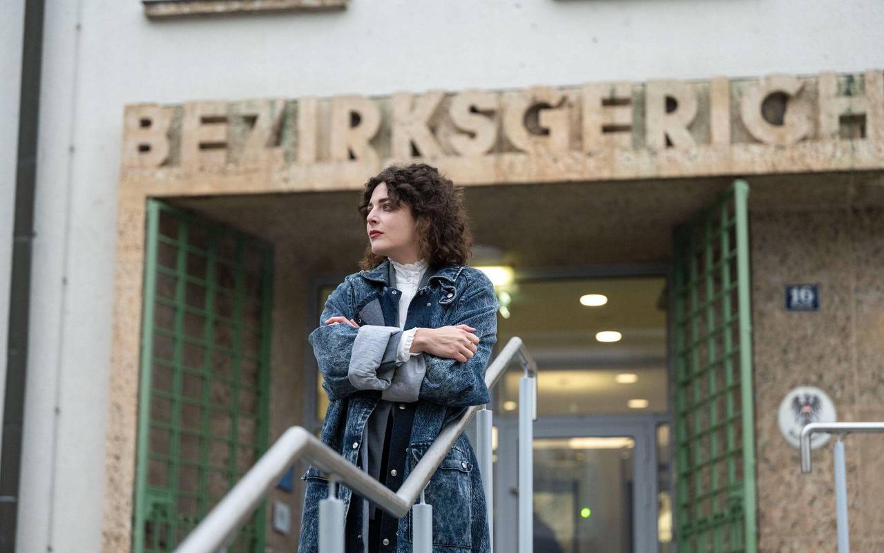Schauspielerin Friedmann vor Gericht