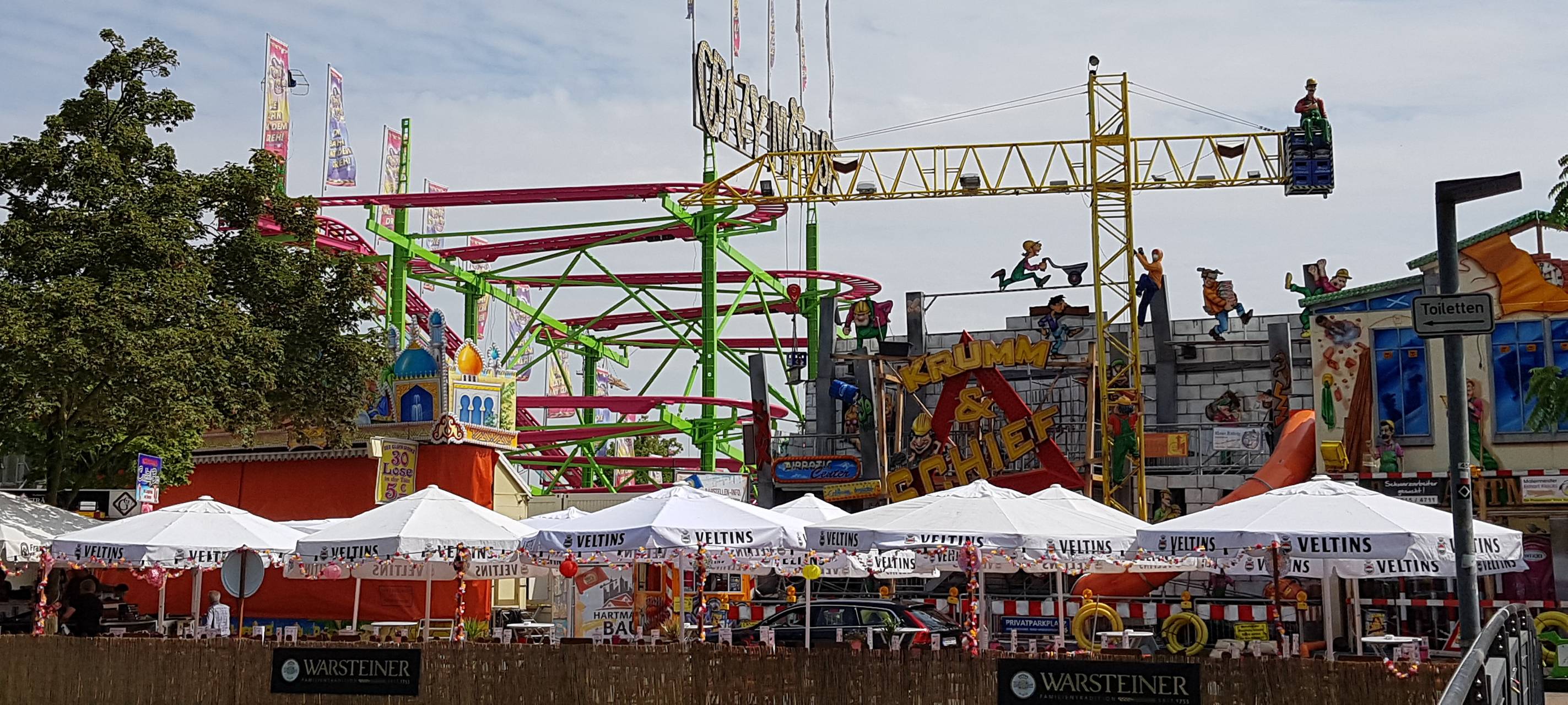 Kleve: Verkehrsregelnde Maßnahmen für Kirmes