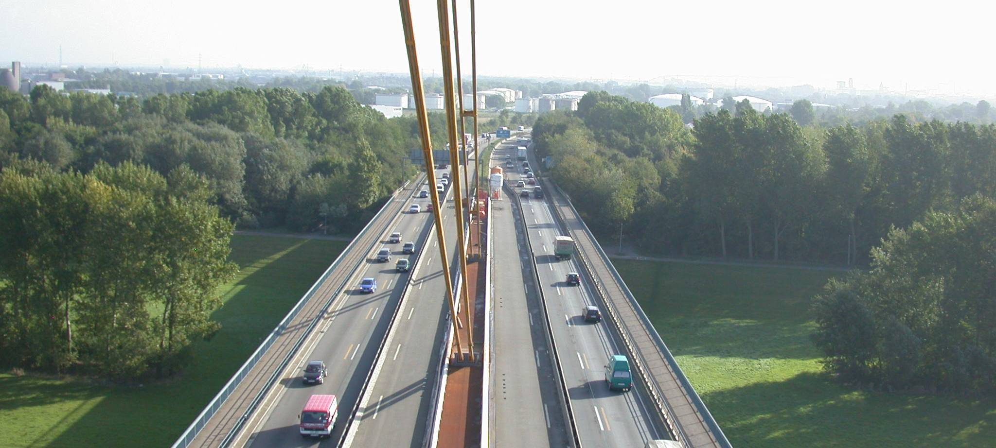 Niederrhein: Schäden auf neuer A40-Brücke