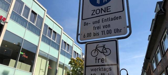 Kleve: Radfahren in Fußgängerzone erlaubt