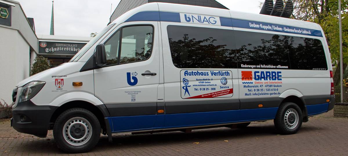 Uedem: Bürgerbus stellt Fahrbetrieb ein