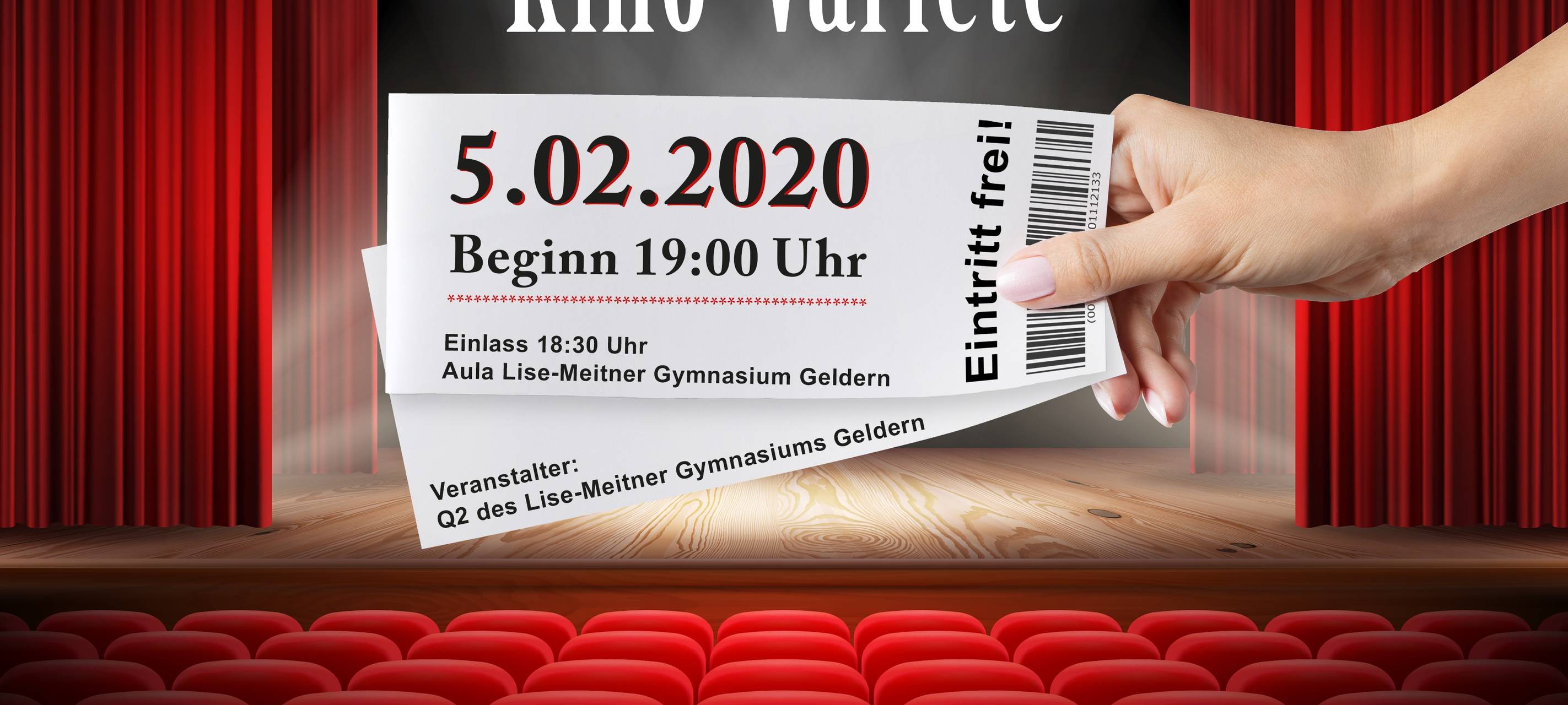 5. Mai - Varieté Veranstaltung am Lise-Meitner-Gymnasium