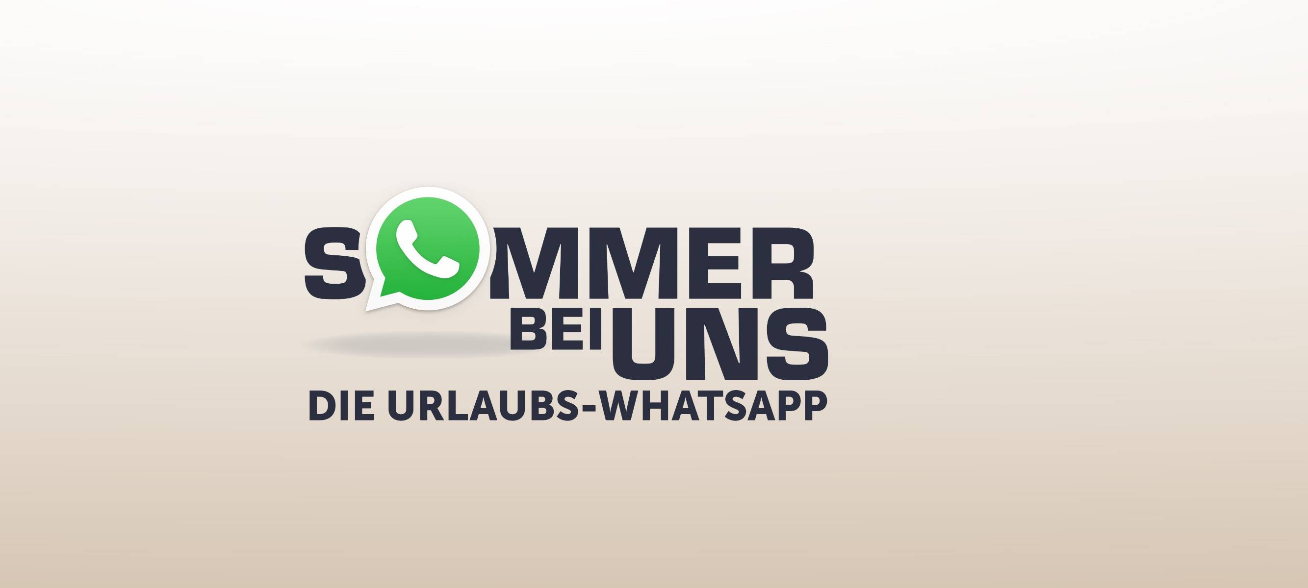 Sommer bei uns - die Urlaubs-Whatsapp - "Fisch-Buffet"