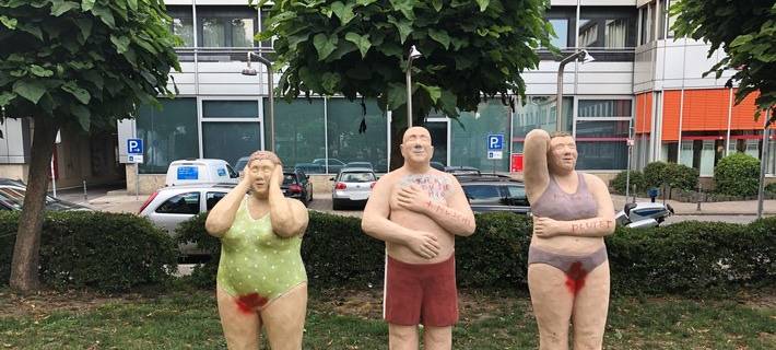 Niederrhein: Erneut "Alltagsmenschen" beschädigt