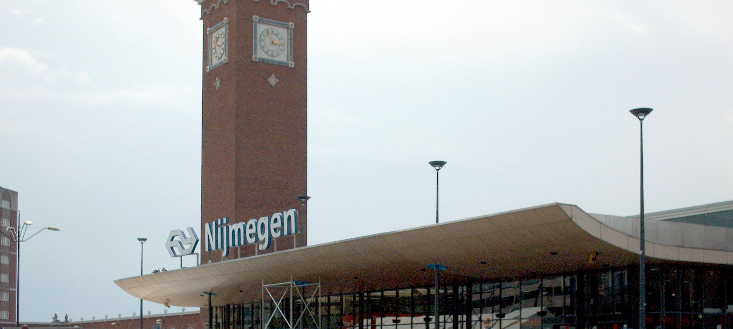 Der Hauptbahnhof von Nimwegen