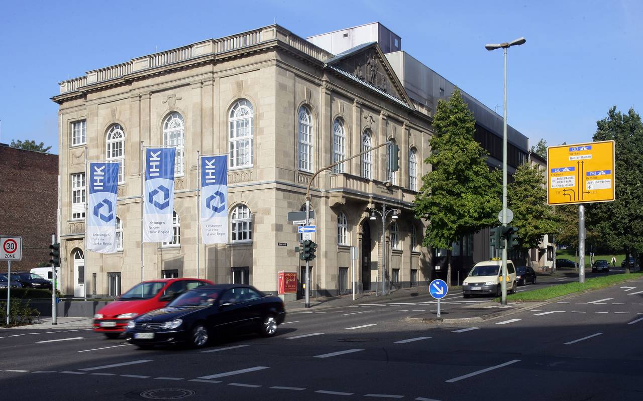 Gebäude einer Niederlassung der IHK mittlerer Niederrhein in Mönchengladbach