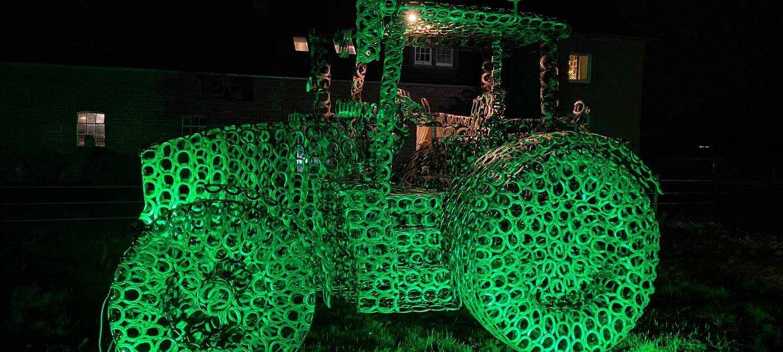 Trecker aus Hufeisen in Uedem-Keppeln