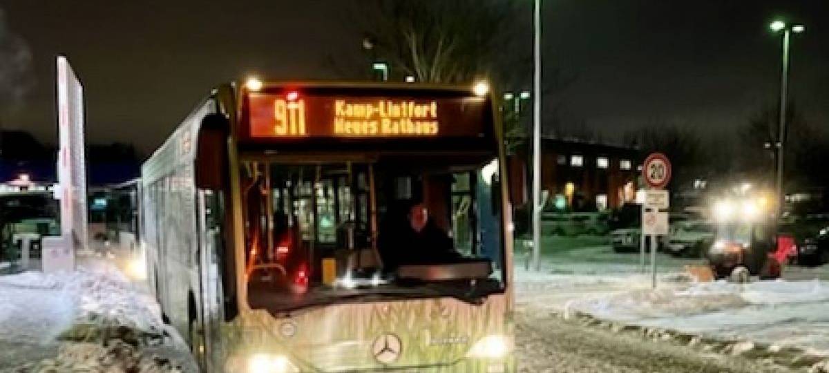 Niederrhein: NIAG und Look nehmen Busverkehr wieder auf