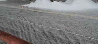 Flugschnee auf dem Dachboden