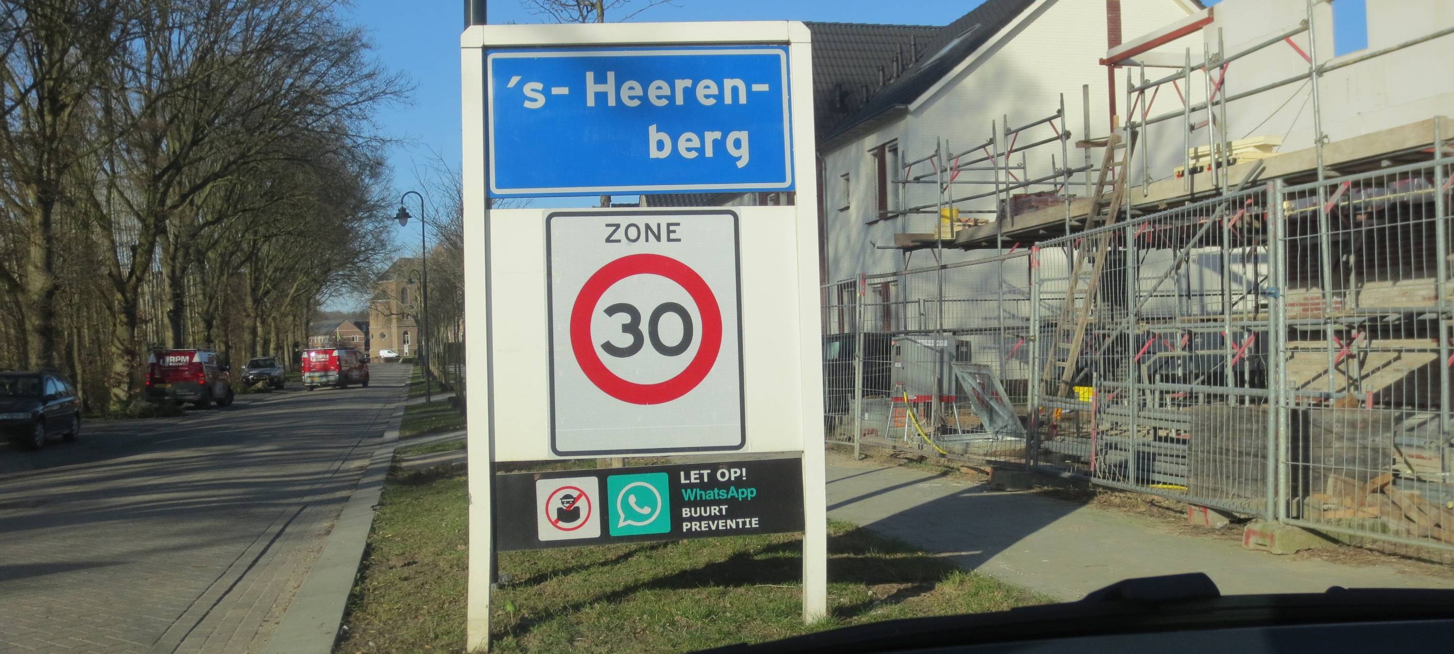 Der Ortseingang von 's Heerenberg
