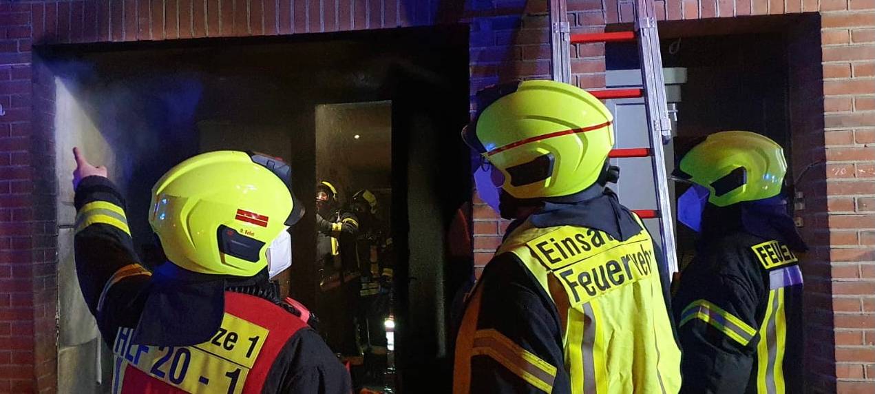 Weeze: Fünf Hausbewohner nach Brand gerettet