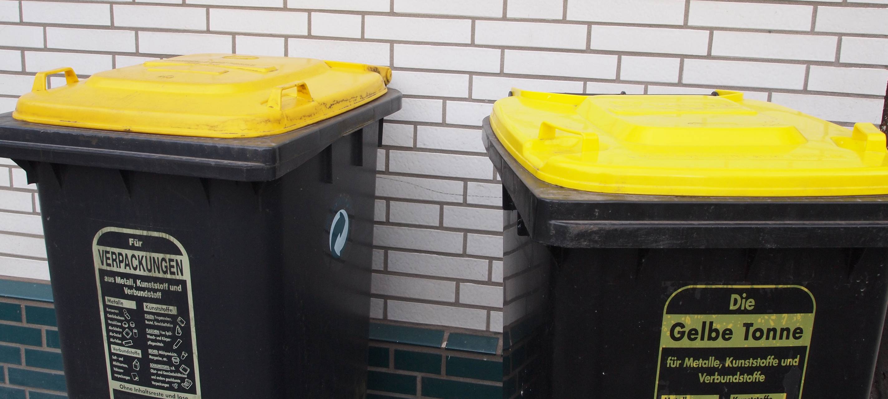 Kleve: Auslieferung der Gelben Tonne wird fortgesetzt