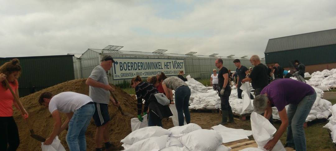 Venlo/Arcen: Hochwasserlage entspannt sich