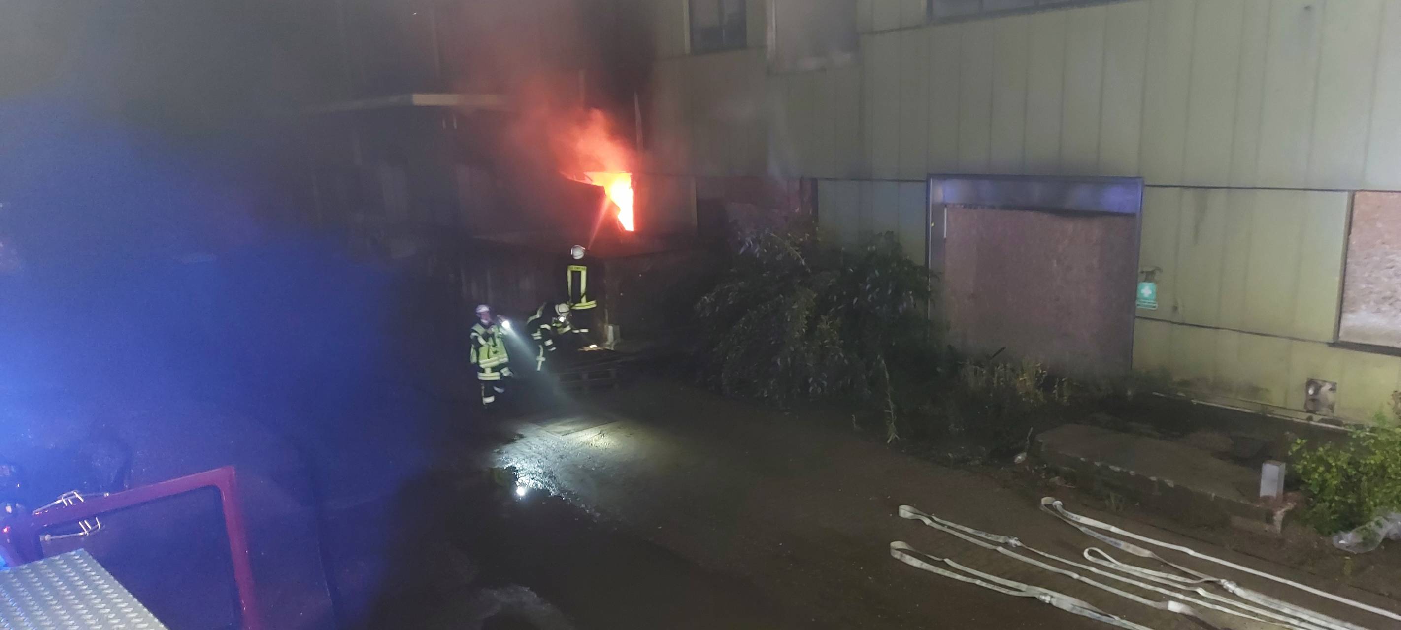 Kleve: Dritter Brand in ehemaligem Fabrikgebäude