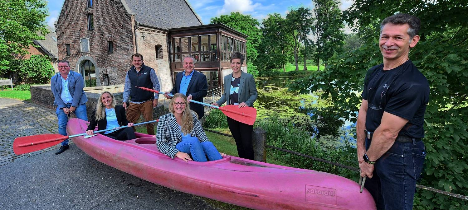 Sommertour 2021 Tag 1 - Paddeln auf der Niers