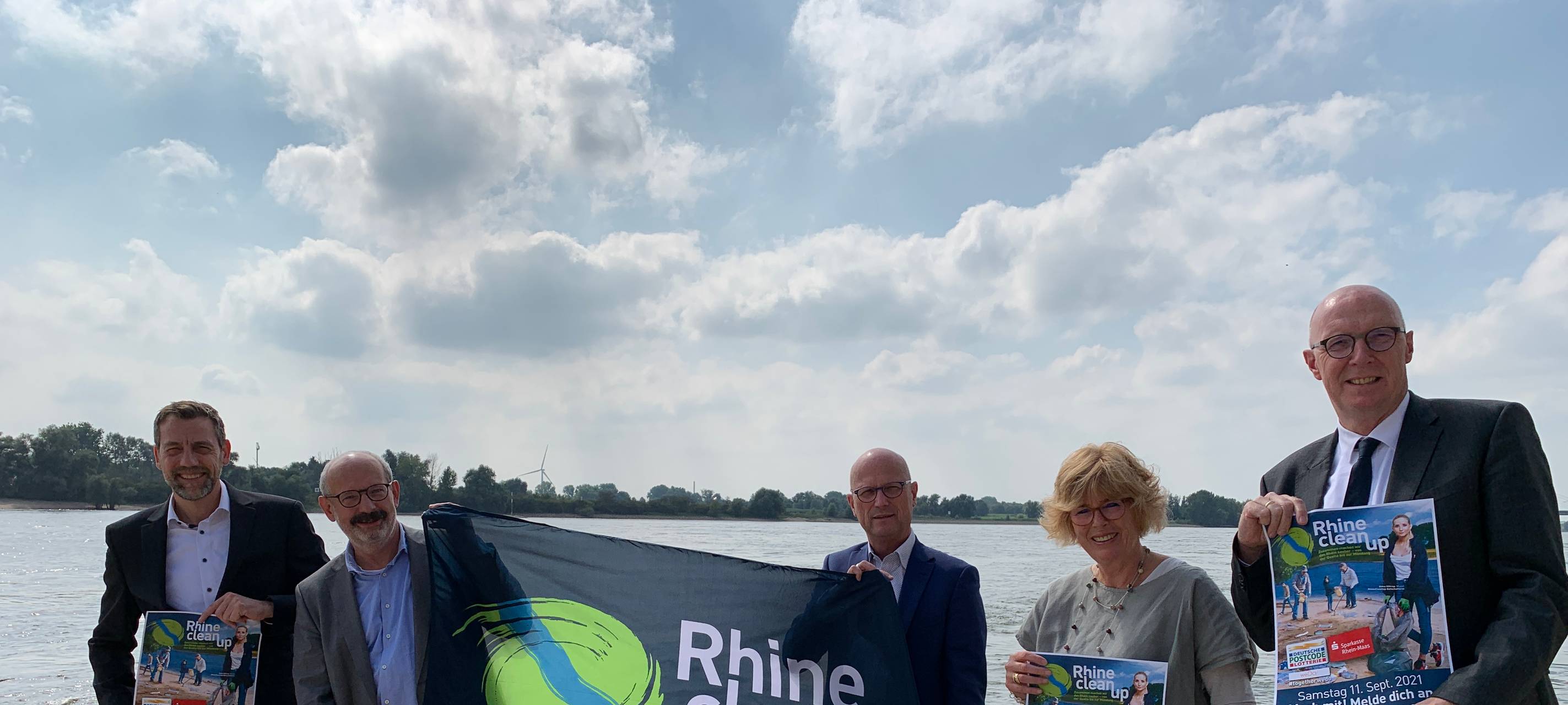Niederrhein: Einige Kubikmeter Müll beim Rhein-CleanUp