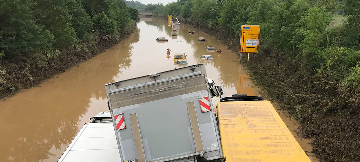Chronologie: Als die Flutwelle Nordrhein-Westfalen im Juli 2021 traf