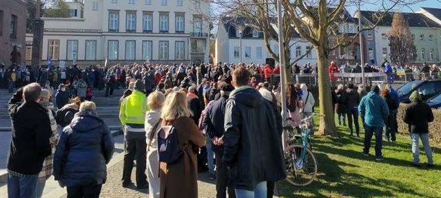 Kreis Kleve: Enorme Teilnahme an Friedensdemonstrationen