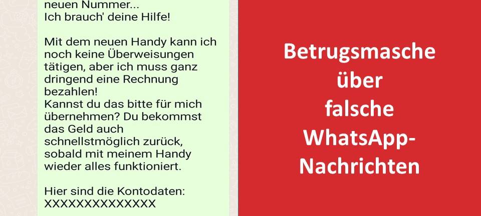 Issum/Kevelaer: Erneut 2 Opfer bei Whatsapp Betrugsmasche