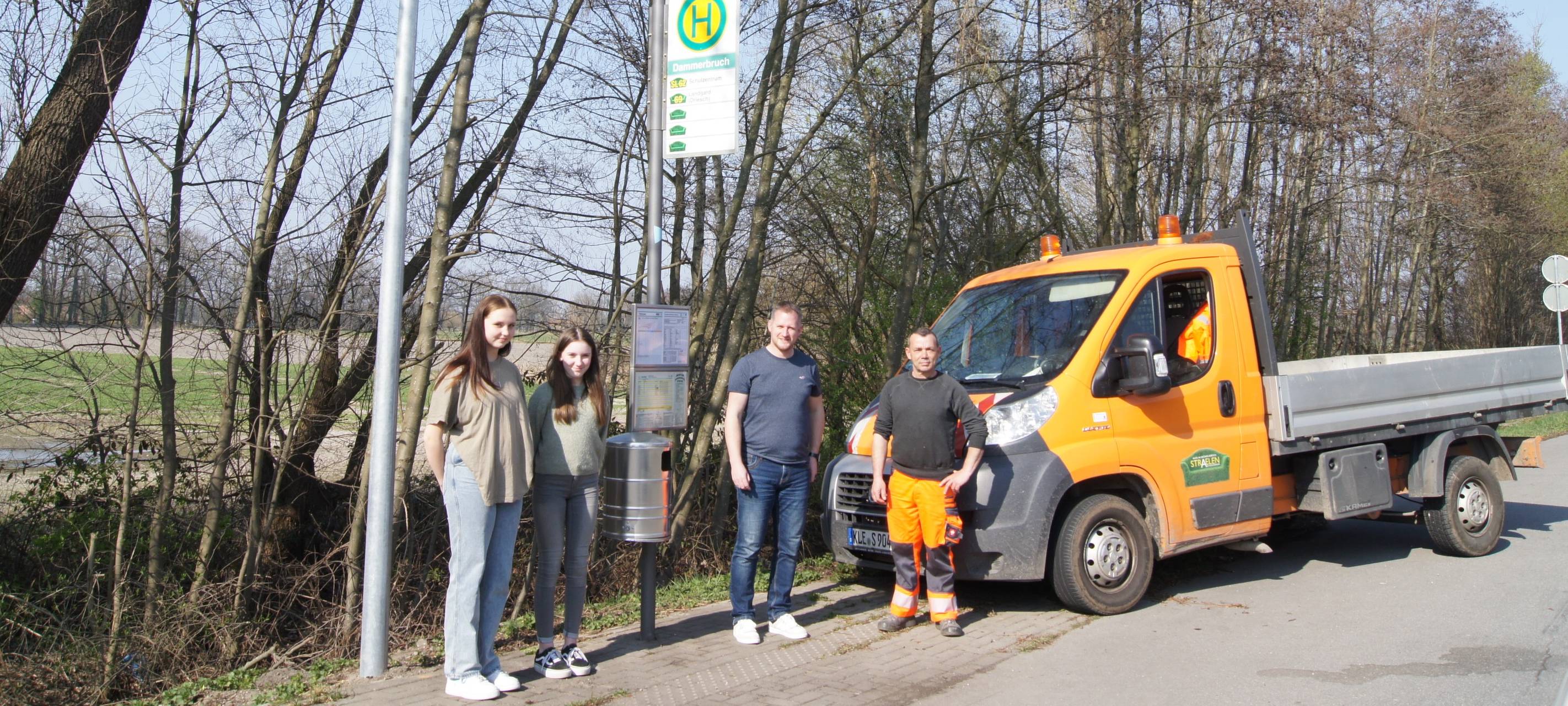 Straelen: Weitere Bushaltestellen mit Solarbeleuchtung
