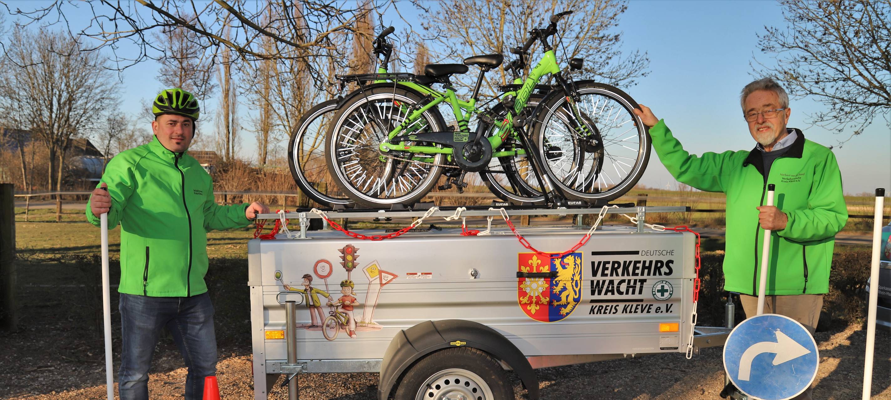 Kreis Kleve: Mobile Verkehrsschule startklar