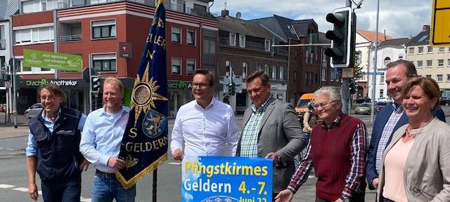 Geldern: Straßensperrung wegen der Pfingstkirmes