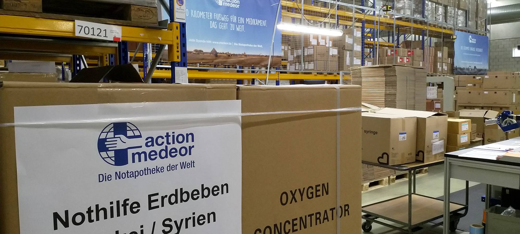 Niederrhein: Hilfe von action medeor erreicht Erdbebenopfer