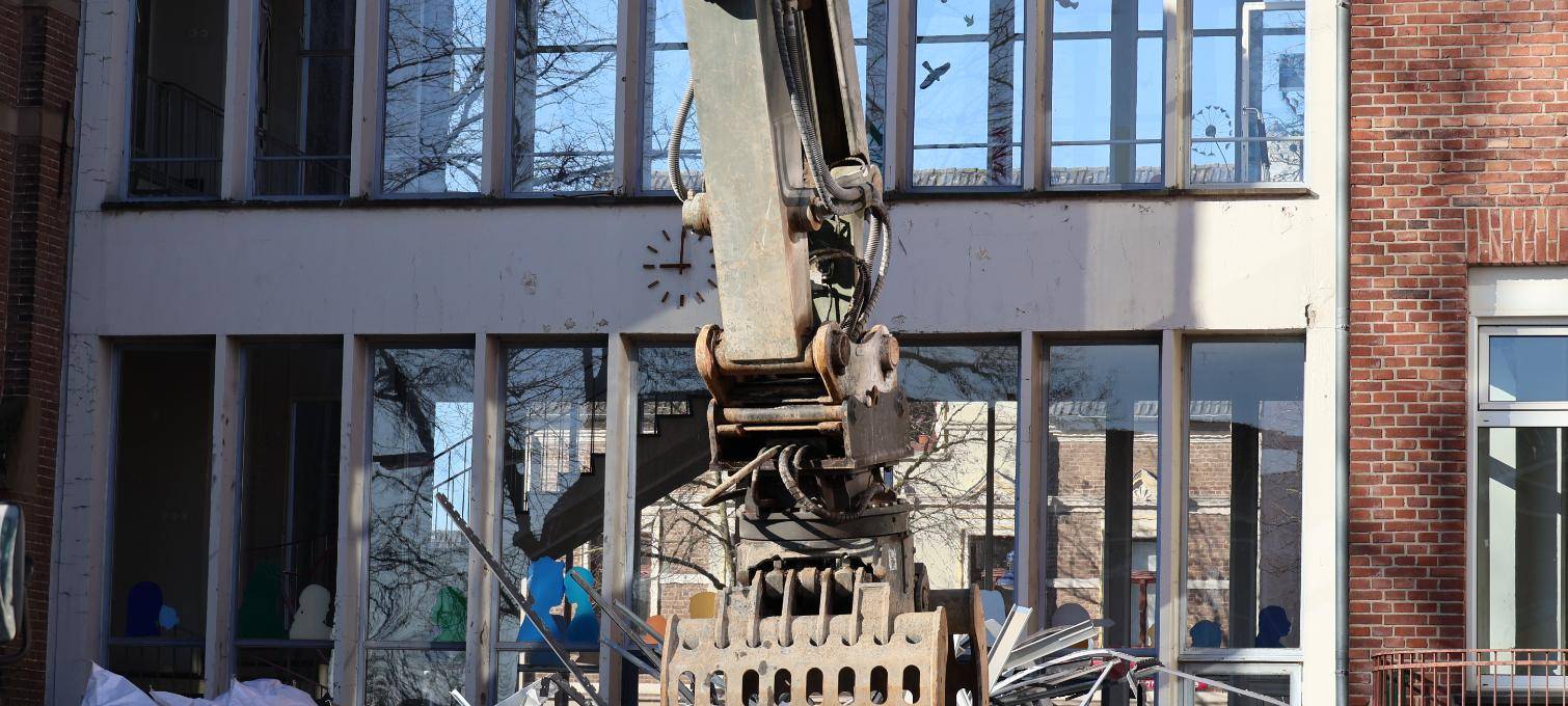 Kleve: Abrissbeginn für JB-Gesamtschule