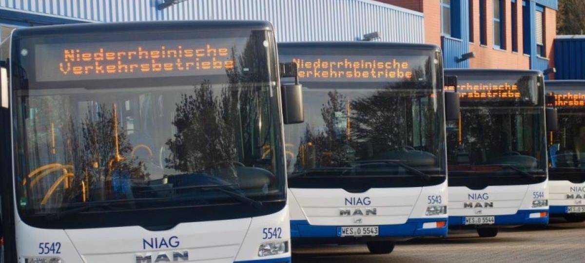 Niederrhein: 10 Prozent der NIAG-Fahrten ausgefallen
