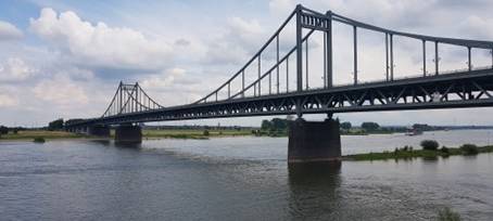 Niederrhein: Schwerere LKW können Uerdinger Brücke wieder nutzen