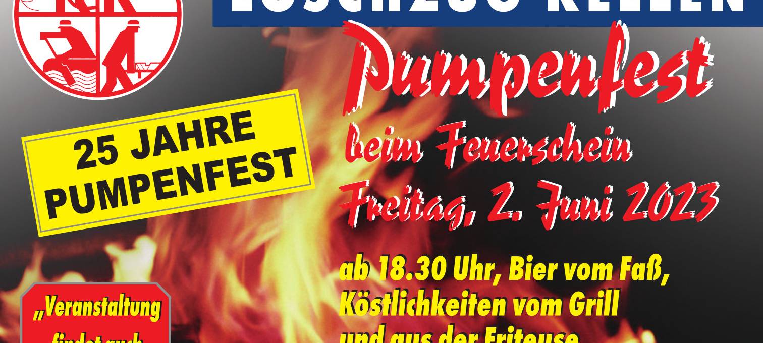 2. Juni - Pumpenfest beim Löschzug Kellen