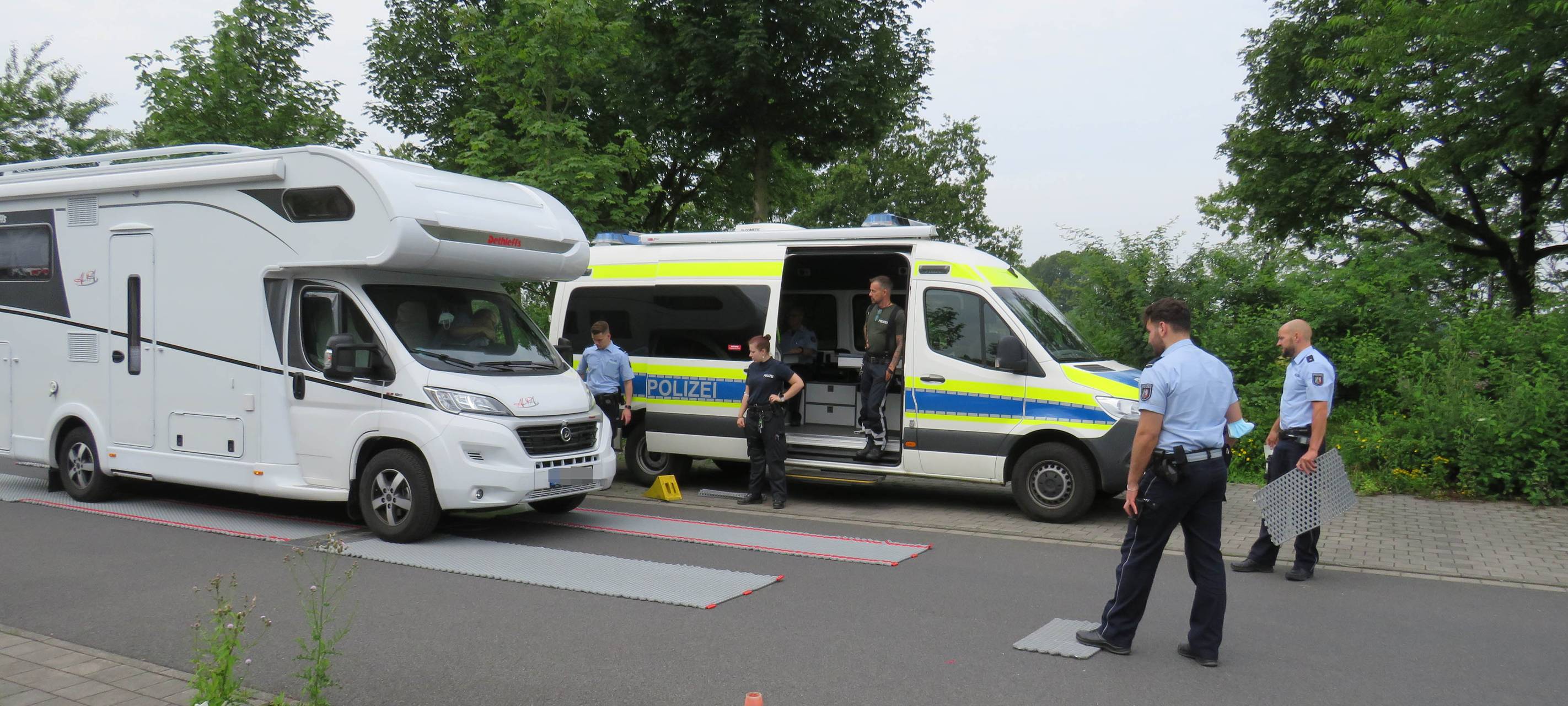 Kreis Kleve: Polizei bietet erneut Verwiegeaktion i. Bedburg-Hau an