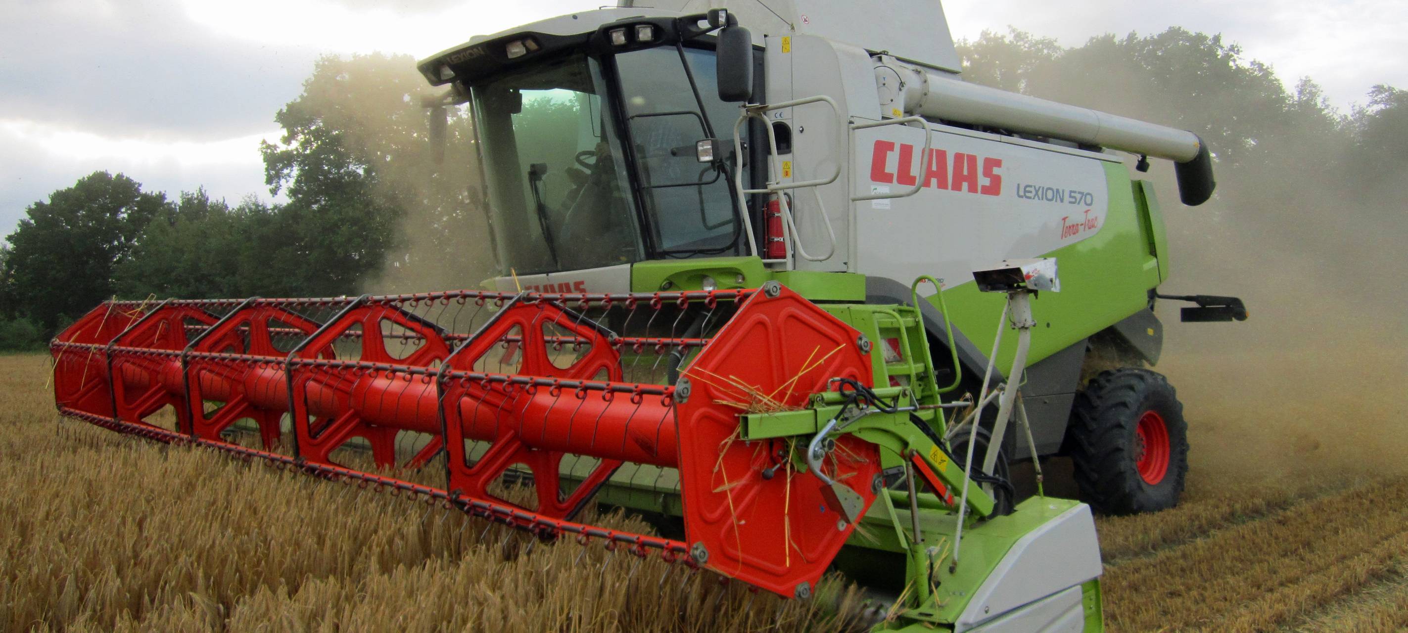 NRW/Niederrhein: Getreide-Ernte hat begonnen