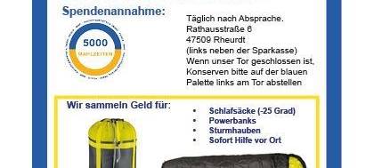 5000 Mahlzeiten für die Ukraine