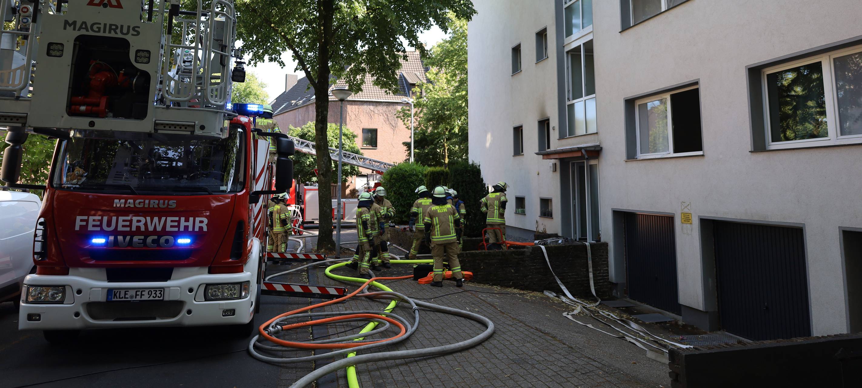Kleve: Nach Wohnungsbrand stirbt 30-Jähriger in Klinik