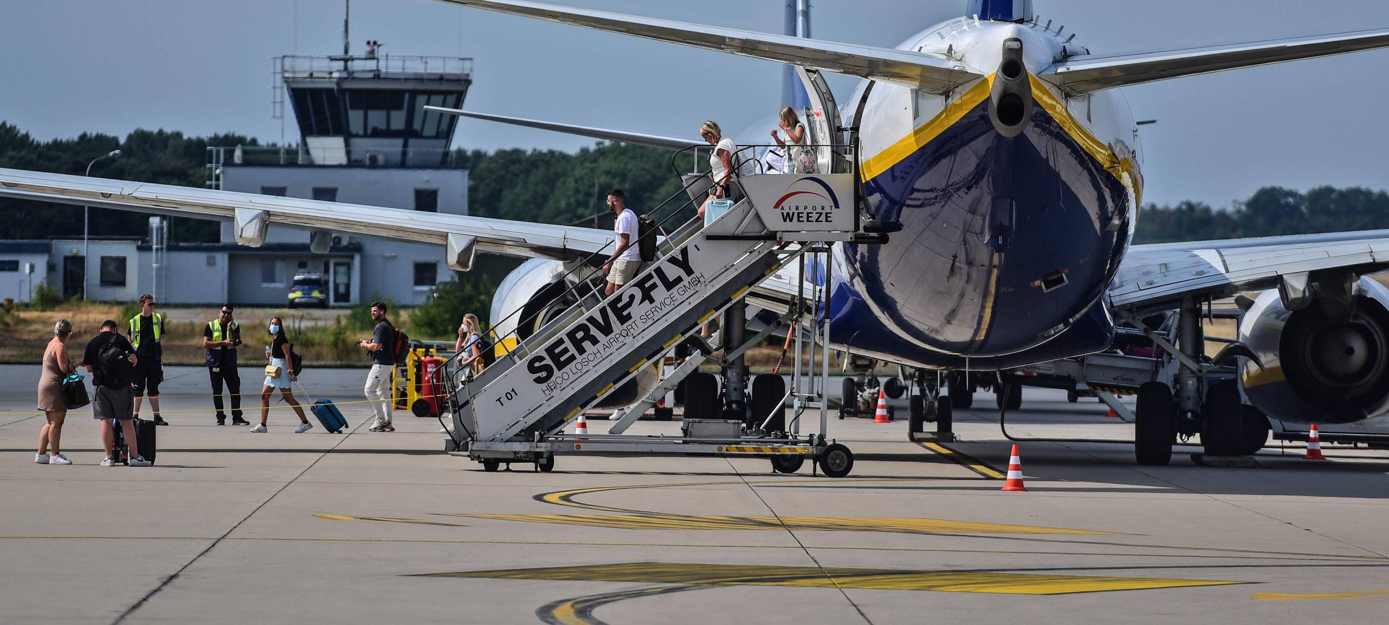 Weeze: Note "befriedigend" für Airport bei Sicherheit