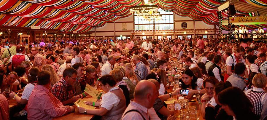 Bild vom Oktoberfestzelt