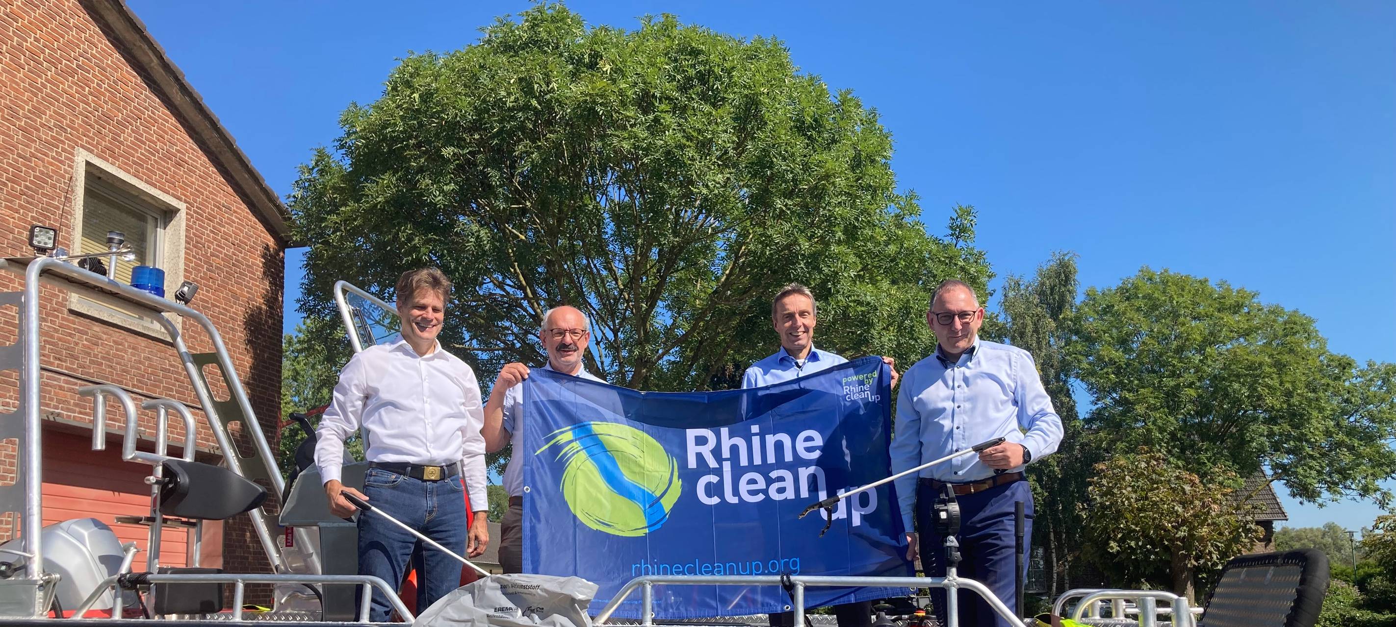 Kreis Kleve: Morgen ist "Rhine Clean Up Day"