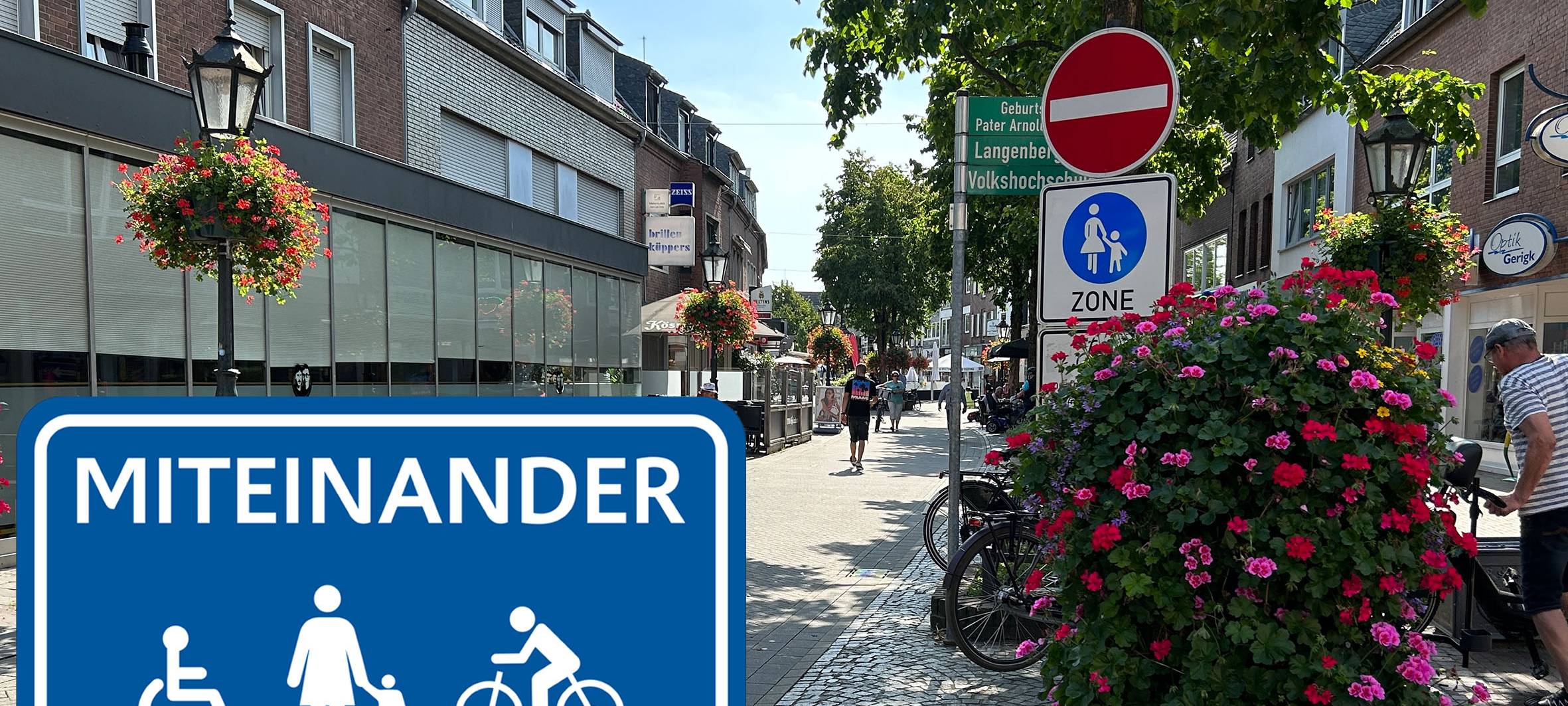 Goch: Aus für Radeln in der Fußgängerzone?