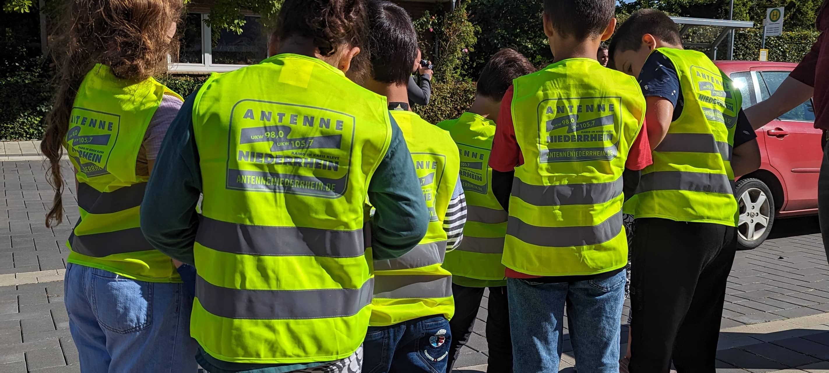 Verkehrsaktion an der St. Petrus Grundschule in Kerken-Aldekerk